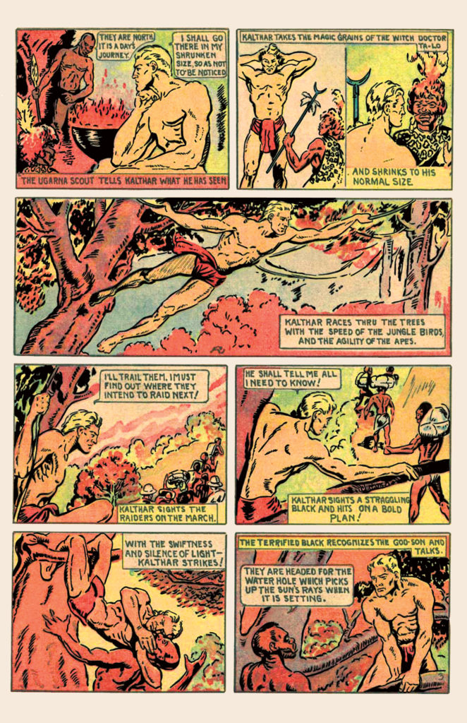 Kalthar Giant Man King Of The Jungle Page The Enchanted Dagger