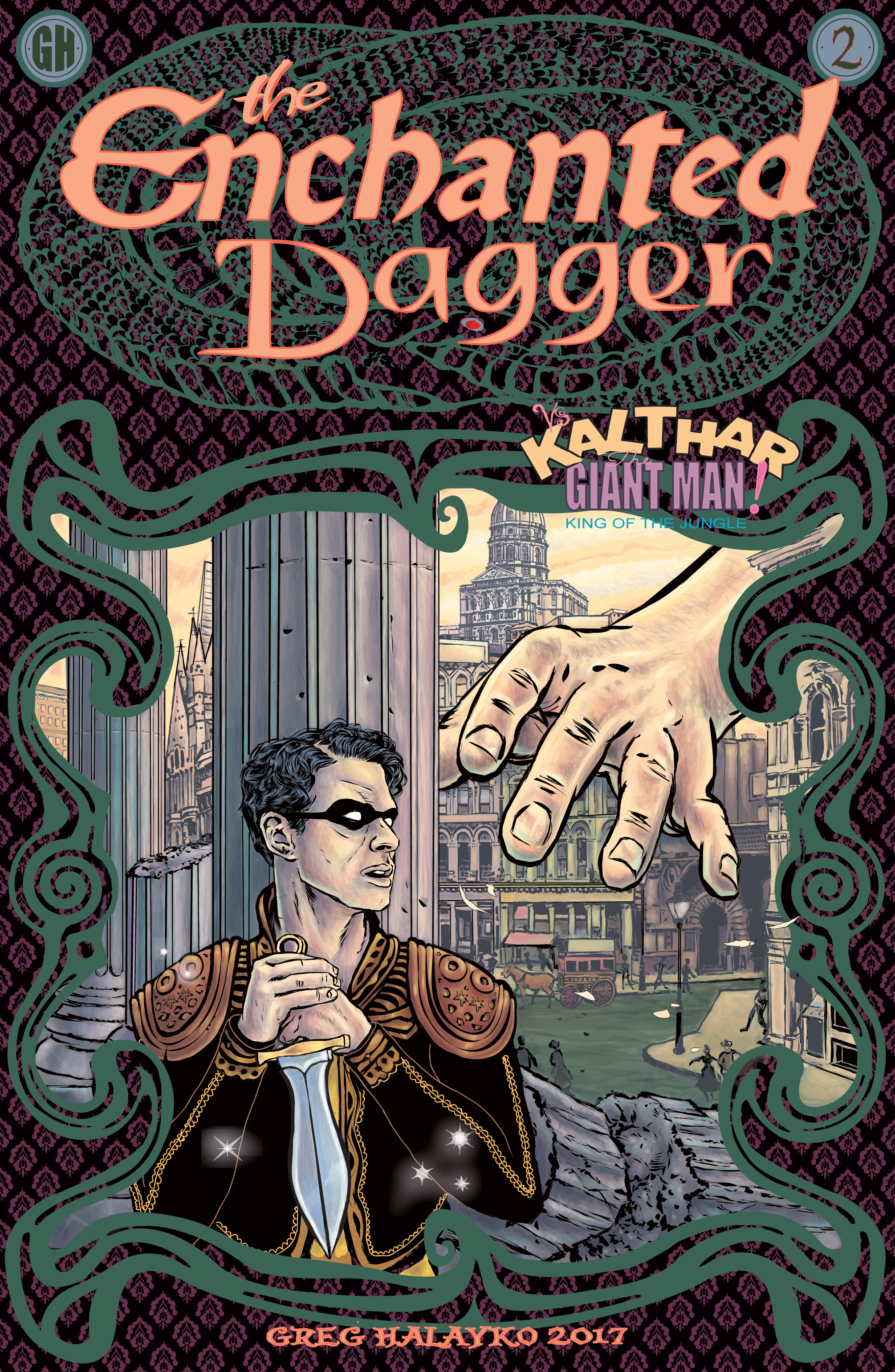 The Enchanted Dagger #2 – Cover