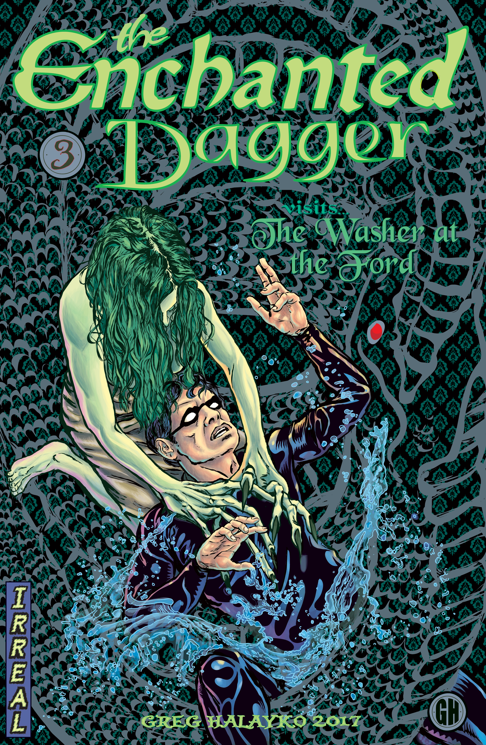 The Enchanted Dagger #3 – Cover