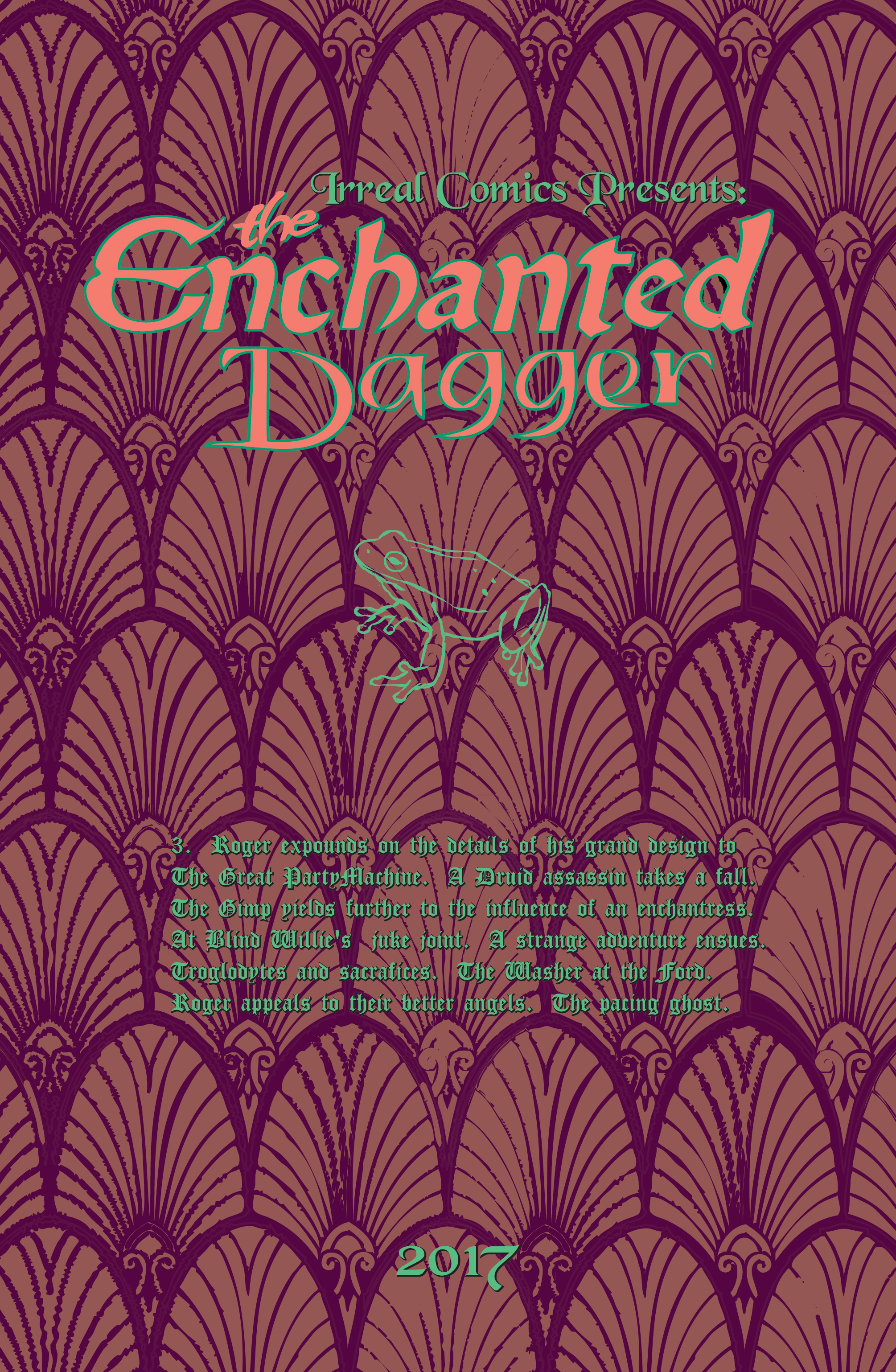 The Enchanted Dagger #3 – Interior Front Cover