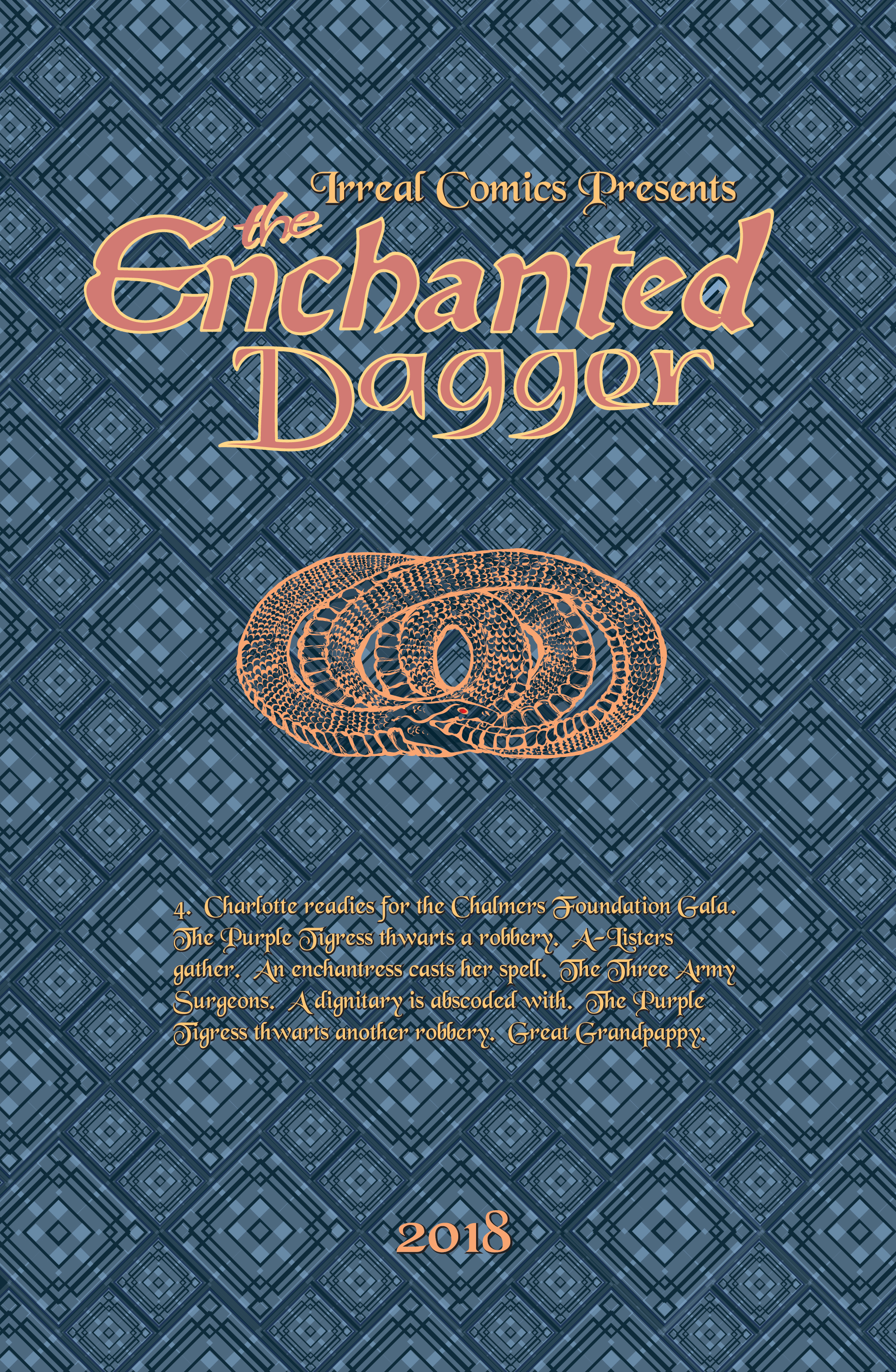 The Enchanted Dagger #4 – Inside Cover