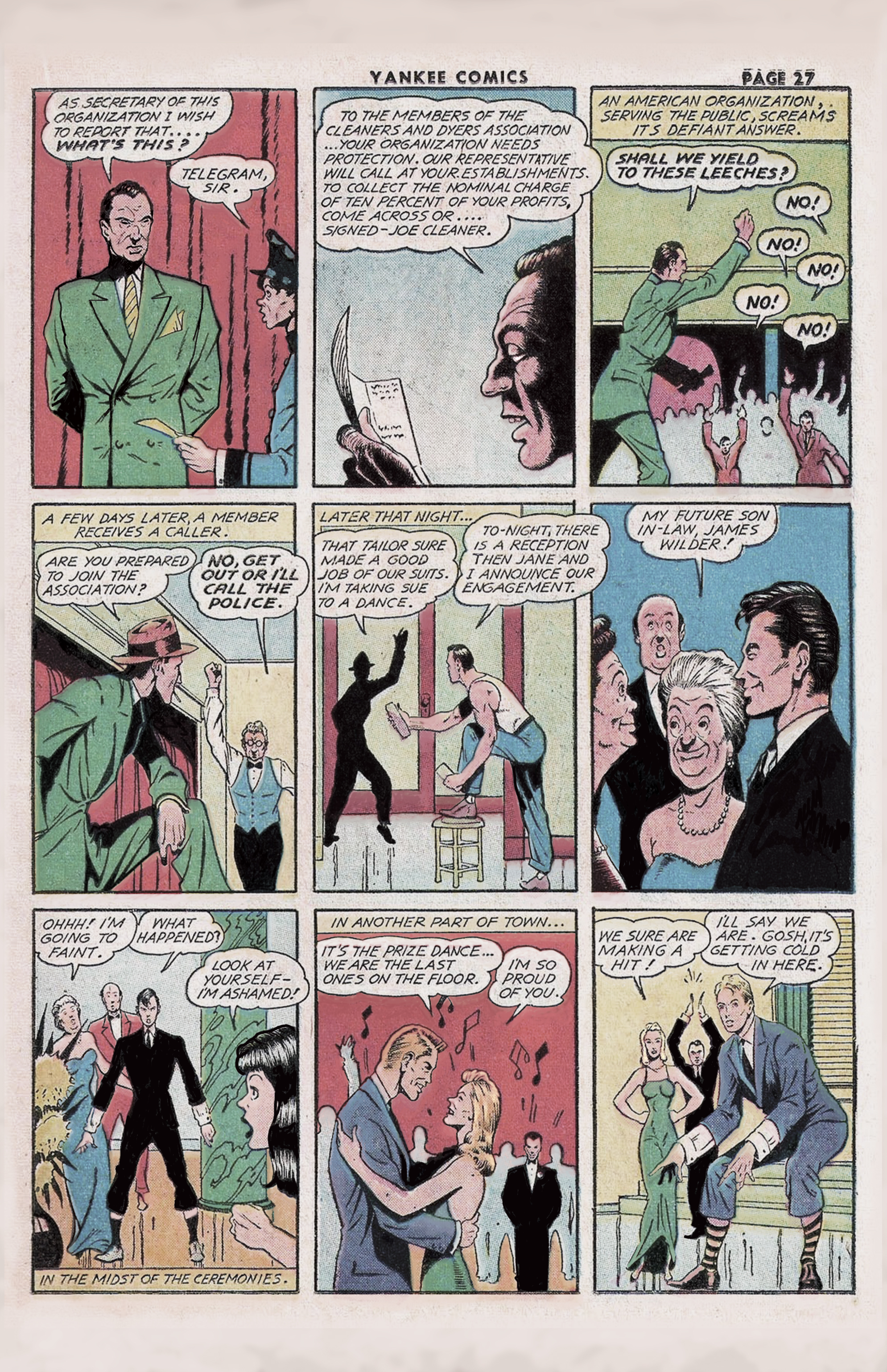 The Enchanted Dagger – Yankee Comics Classic #4 – Page 2