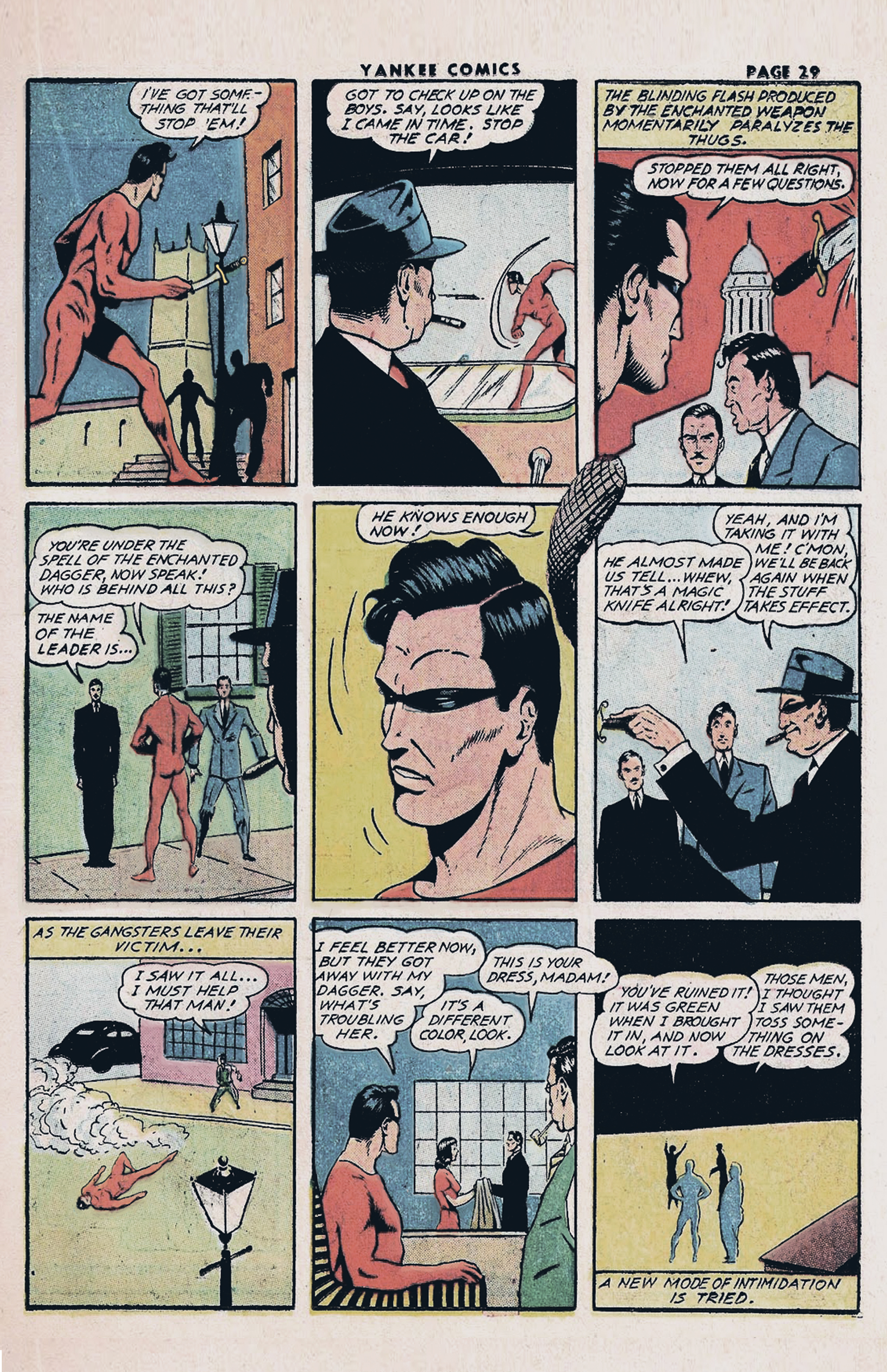 The Enchanted Dagger – Yankee Comics Classics #4 – Page 4