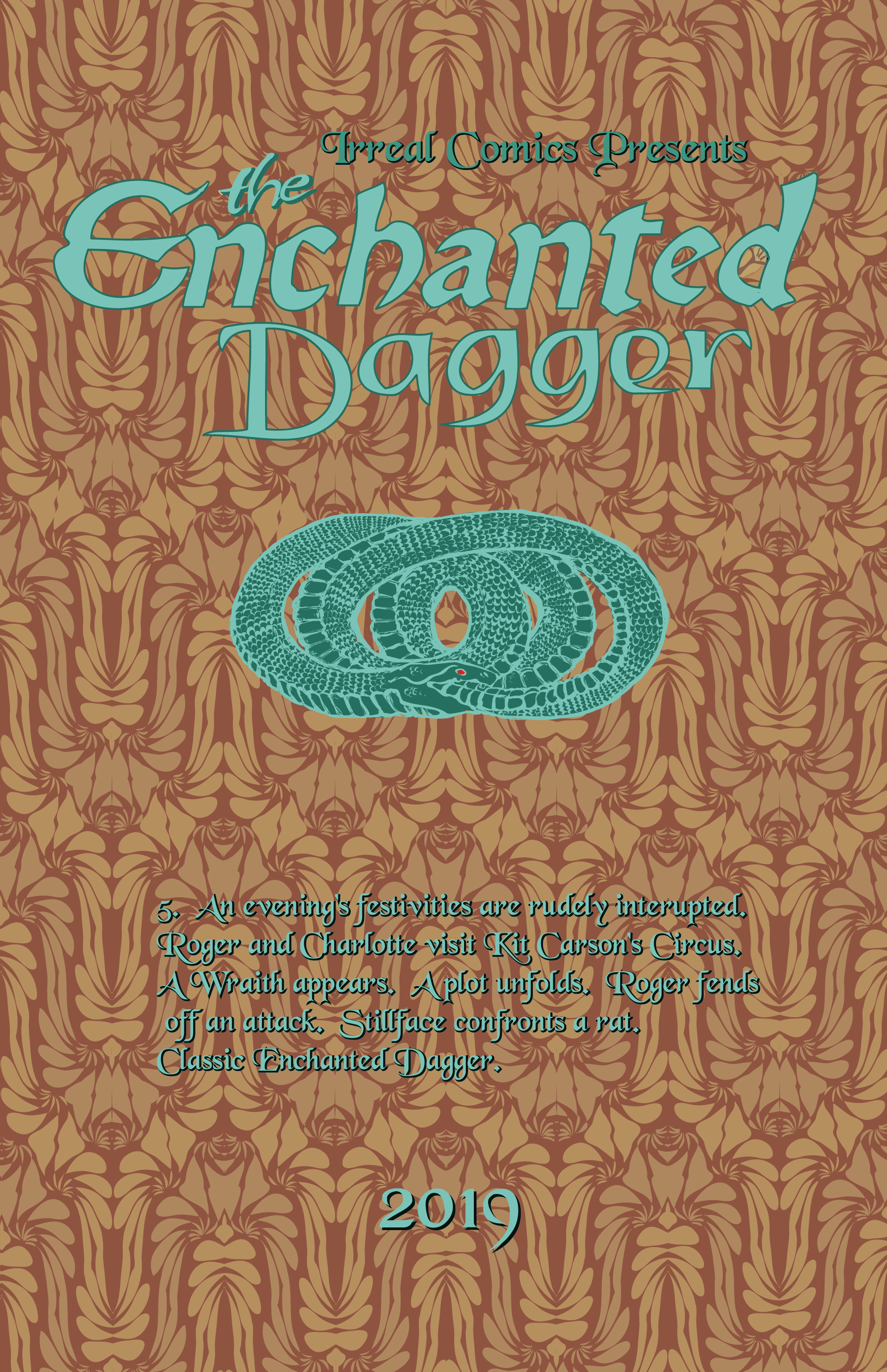 The Enchanted Dagger #5 – Interior Front Cover