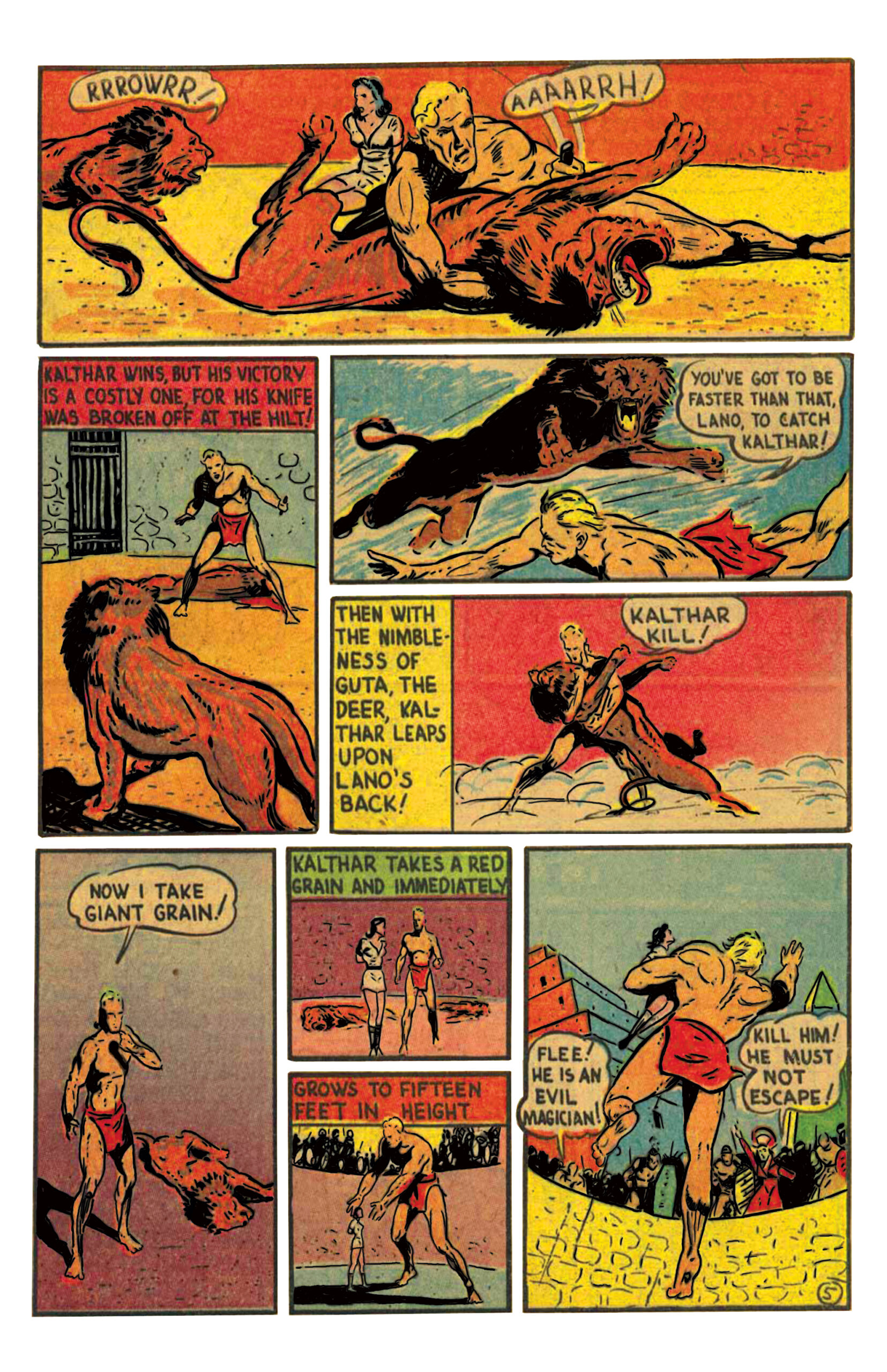 Kalthar ~ Giant Man/King of the Jungle – Page